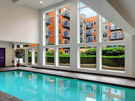 Modern Downtown Top Floor Penthouse With Bay Views Seattle Bagian luar foto